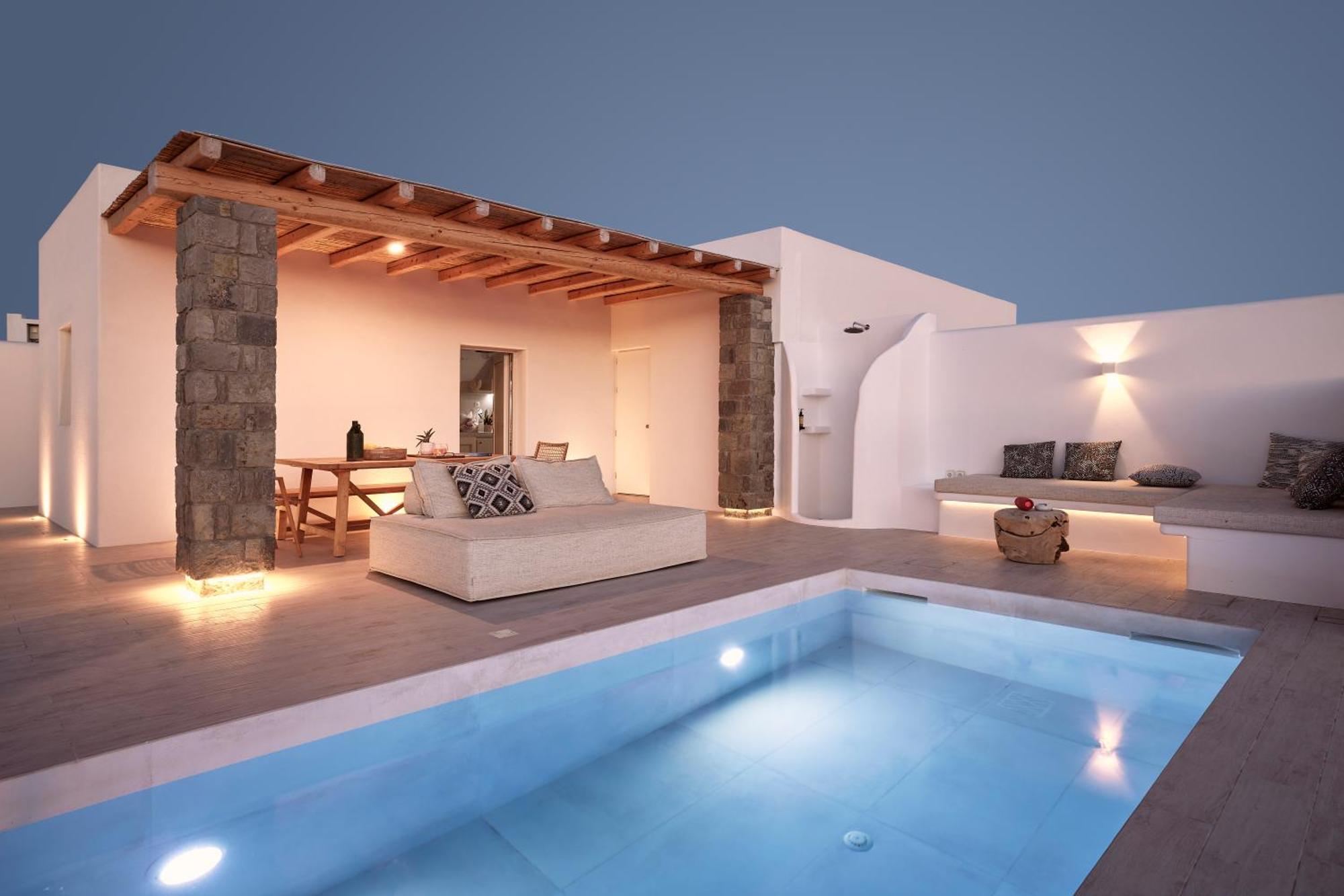 Villa Manikas Milos Adamantas  Buitenkant foto