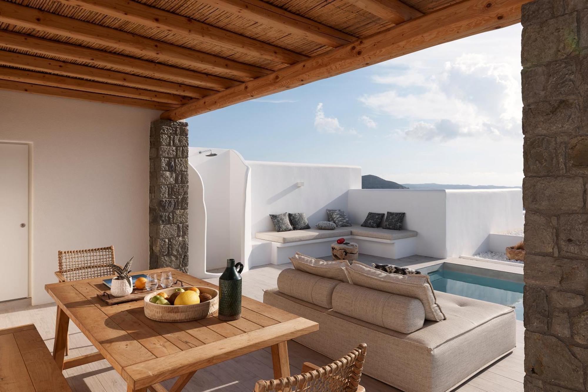 Villa Manikas Milos Adamantas  Buitenkant foto