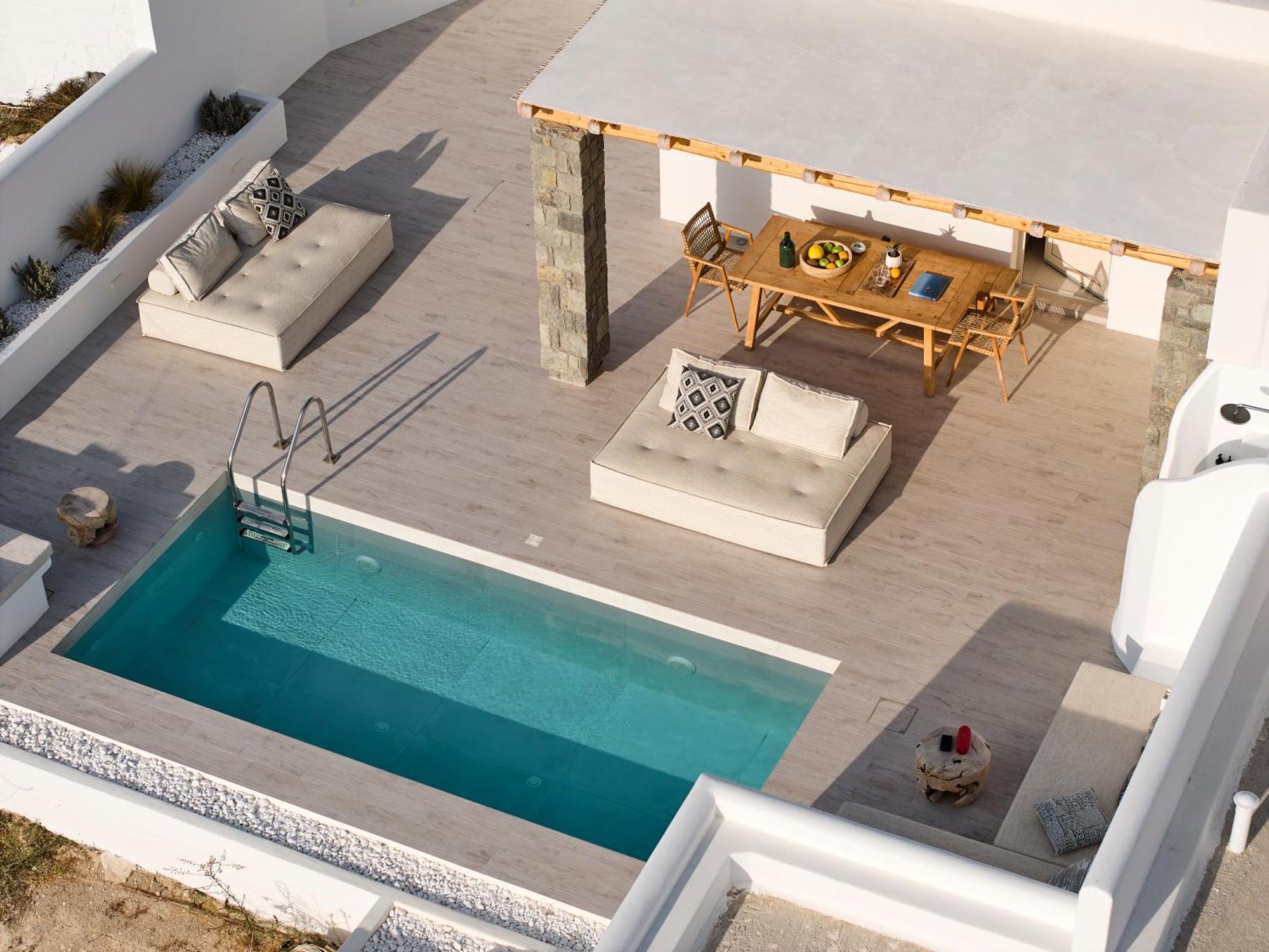 Villa Manikas Milos Adamantas  Buitenkant foto