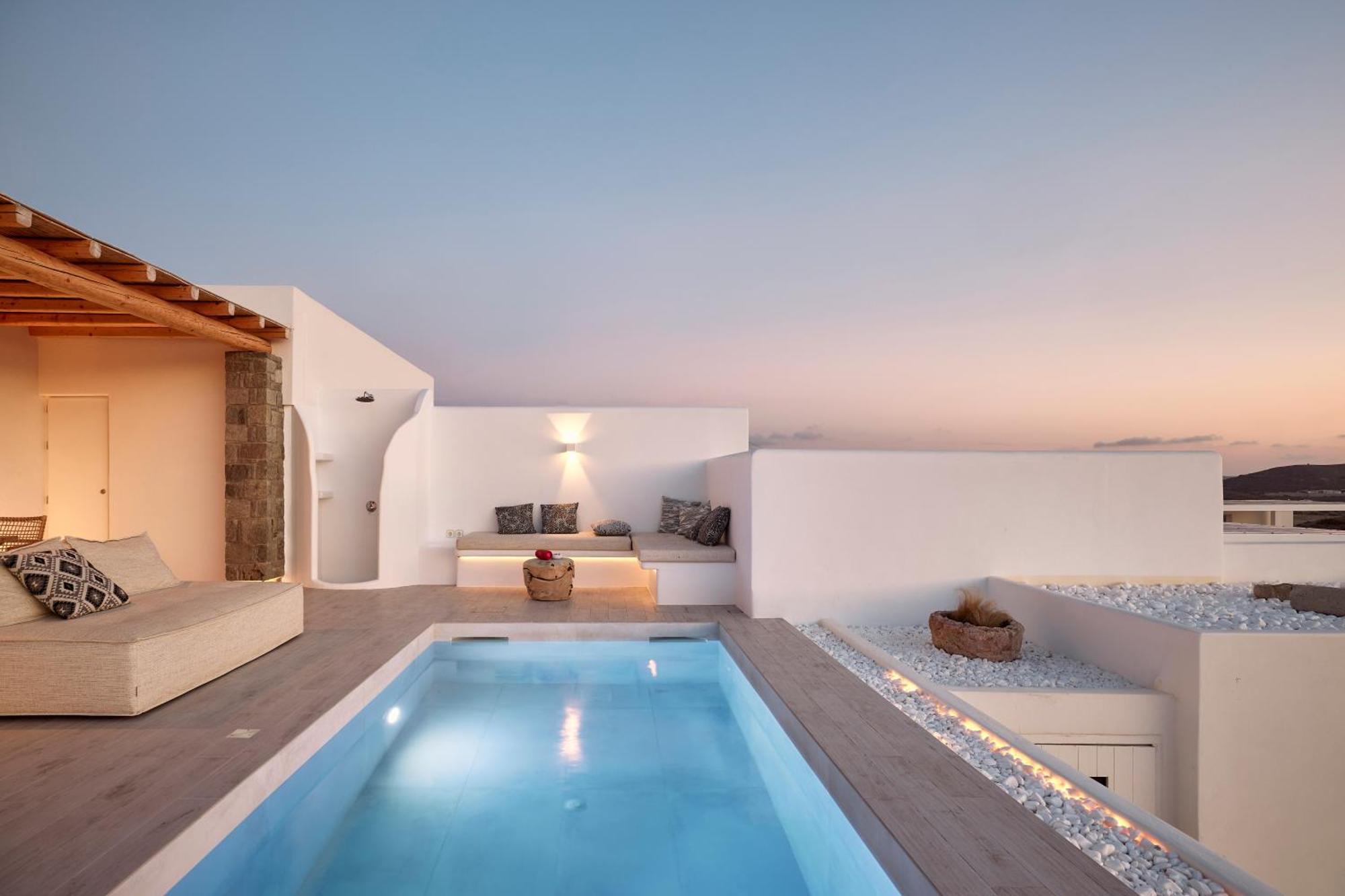 Villa Manikas Milos Adamantas  Buitenkant foto