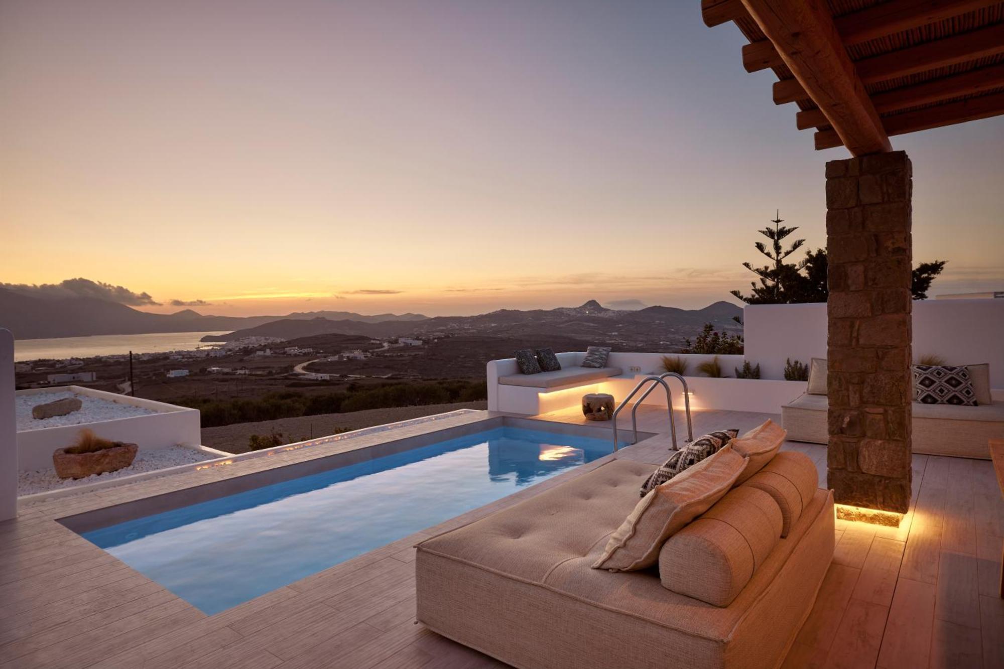 Villa Manikas Milos Adamantas  Buitenkant foto